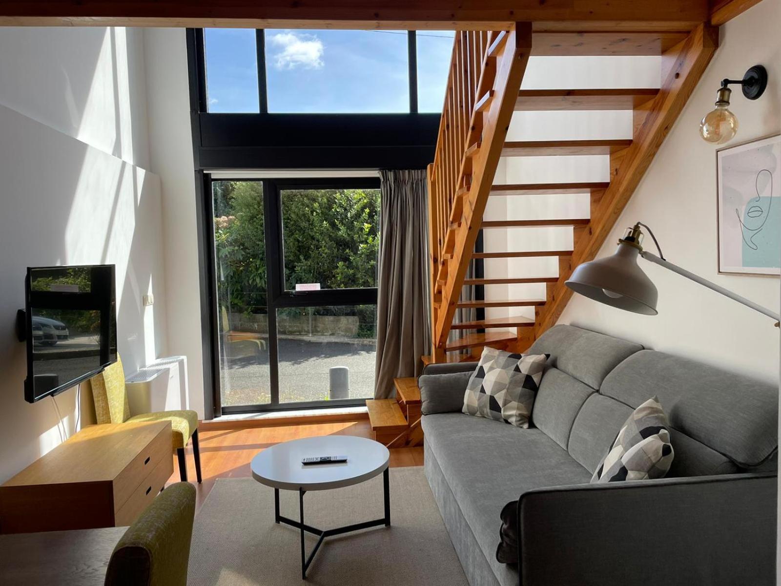 Apartamentos Ciudad Santiago 산티아고데콤포스텔라 객실 사진